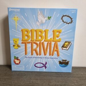 NEW - Bible Trivia Board Game